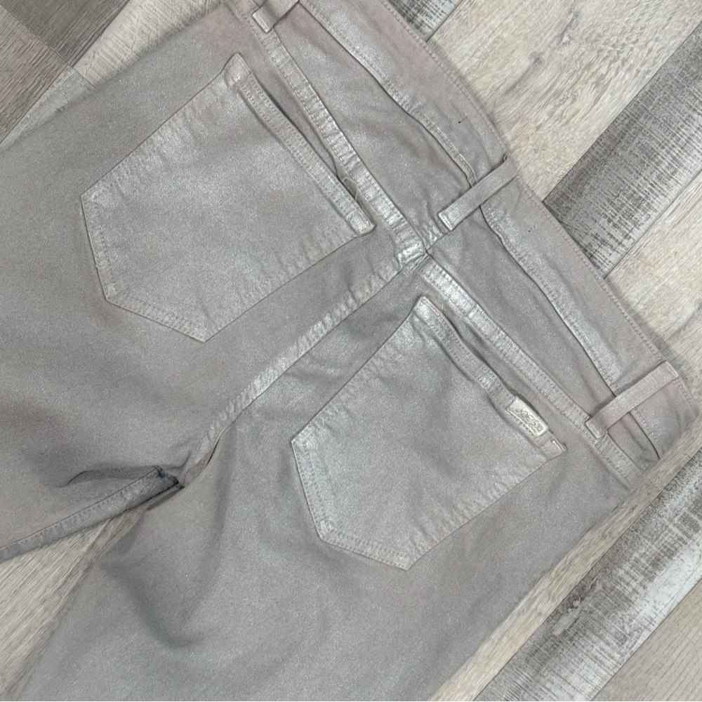 Joes Jeans silver/ pewter metallic coated skinny ankle ❤️ - Picture 5 of 6